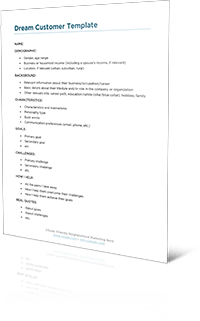 Dream Customer Profile Template