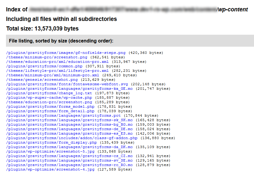 1 list php. Files and Directories in php.